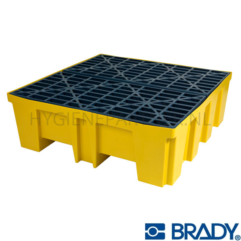 BA151035-60 Brady SPC SC-DP4 opvangbak 1320x1320x430 mm 510 liter geel